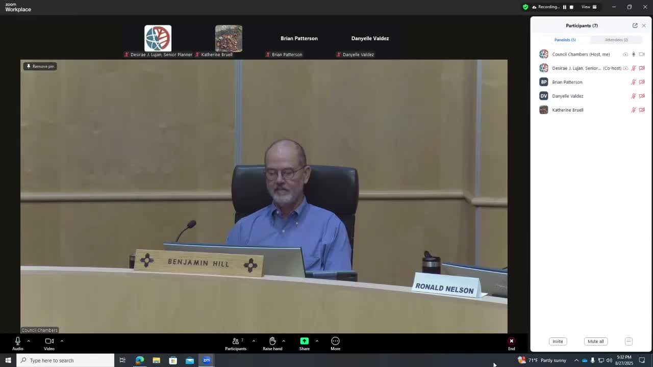 Los Alamos Planning Commission Approves Arbolada Subdivision Replat Proposal