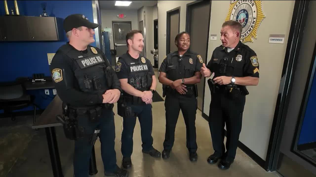 Lexington Police Department Highlights K9 Unit History at Roy H Marvis Canine Center