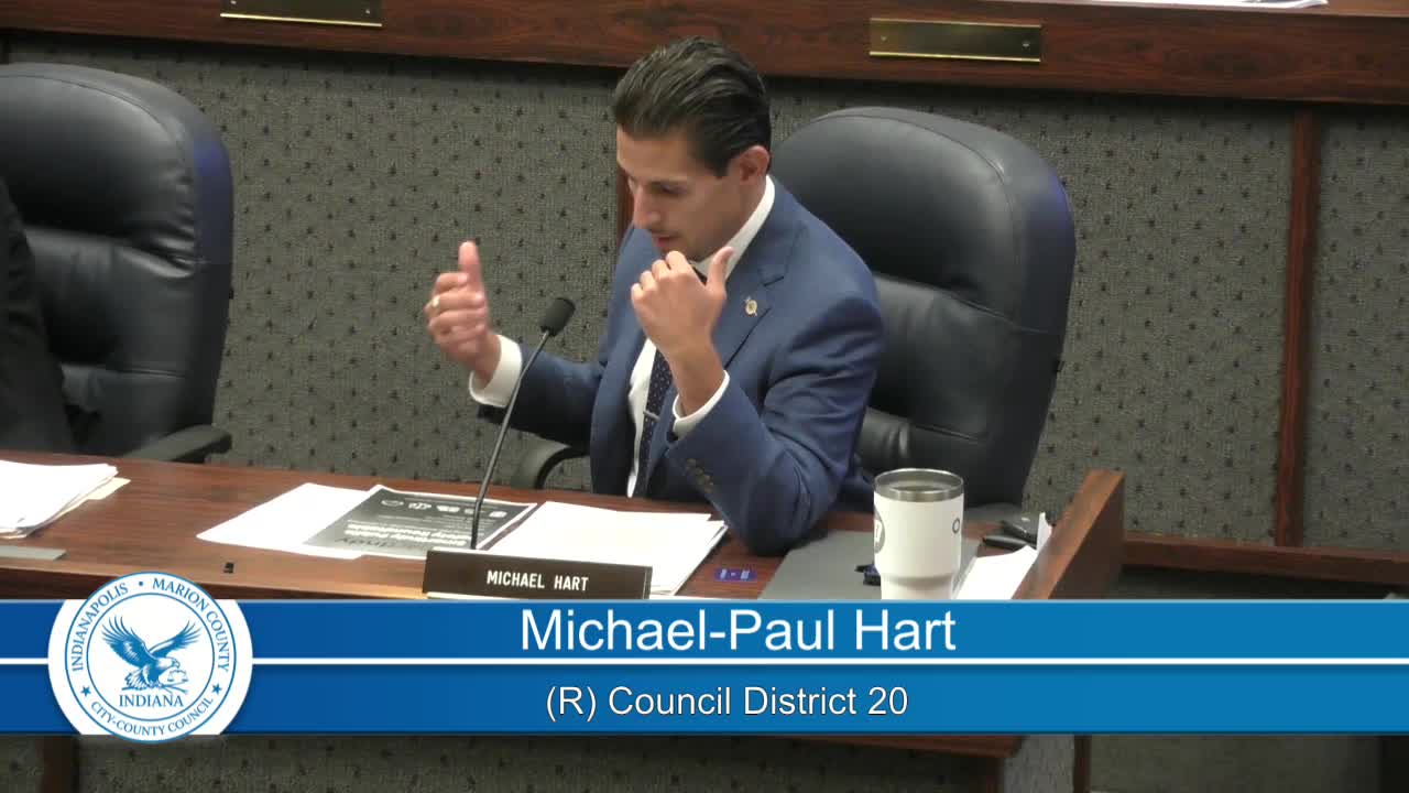 Indianapolis Council Debates Empowering Chief Bailey Over General Orders Board Authority