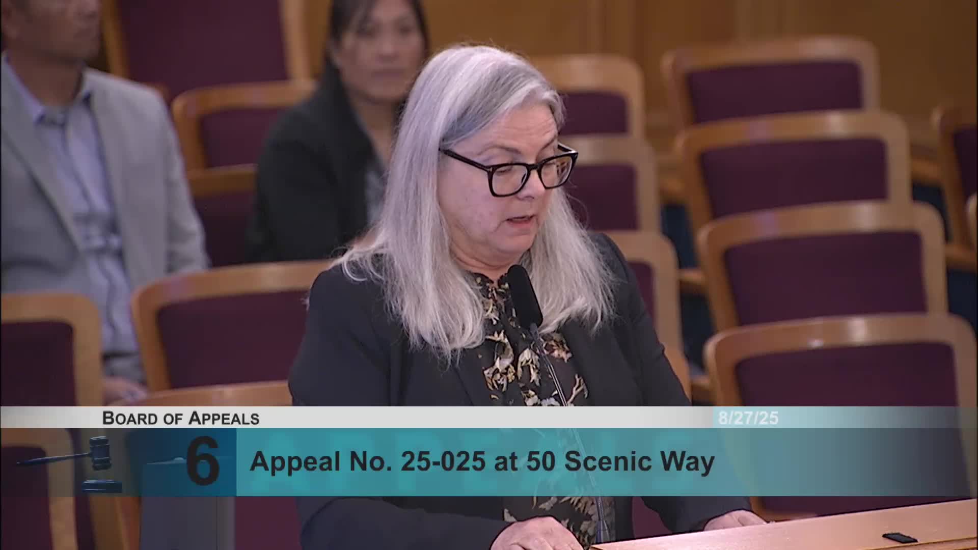 Homeowners Appeal for Permit Revision to Address Dangerous Garage Wall at 50 Scenic Way