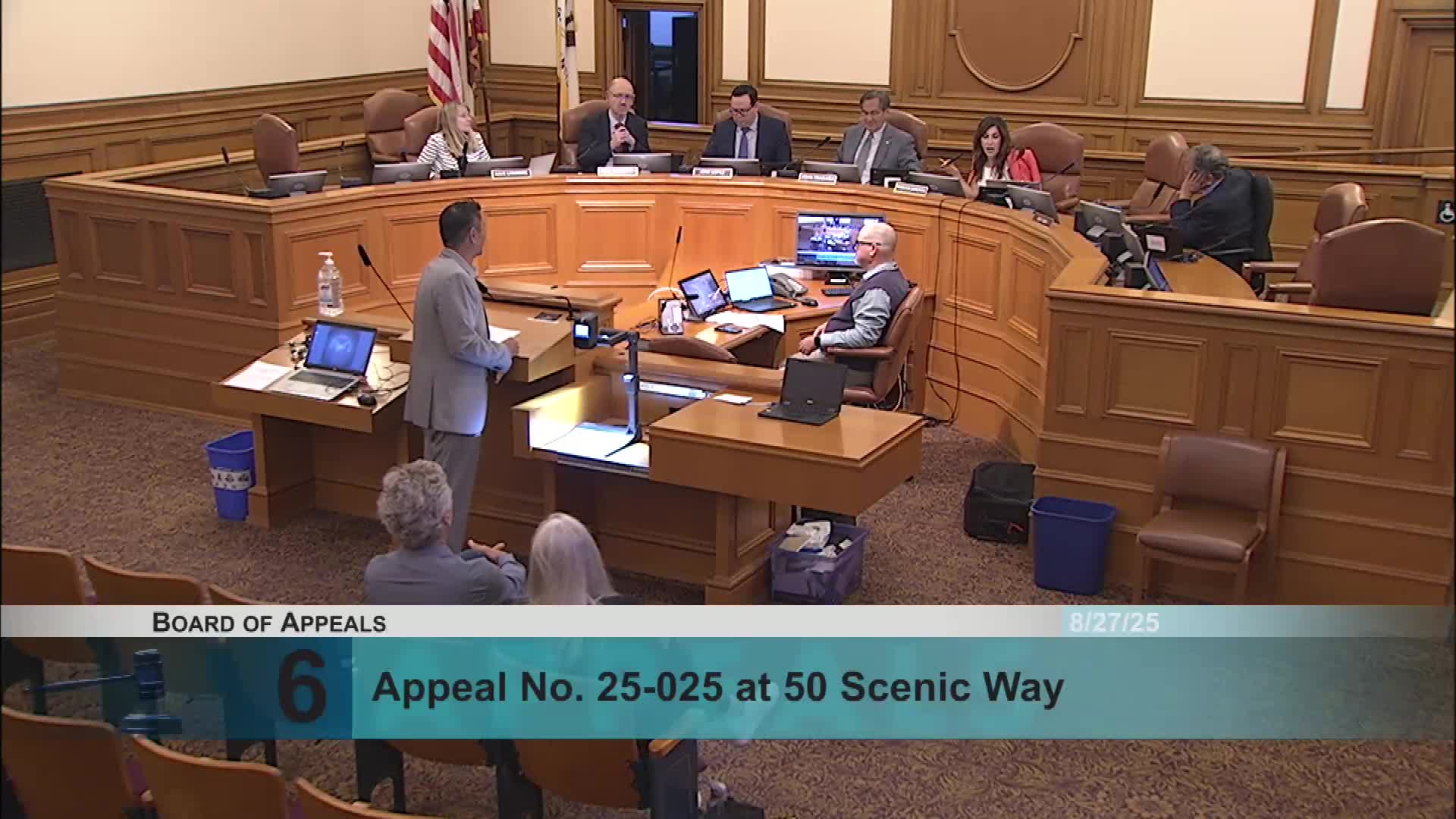 Surveyor Hired to Address Boundary Dispute at 50 Scenic Way