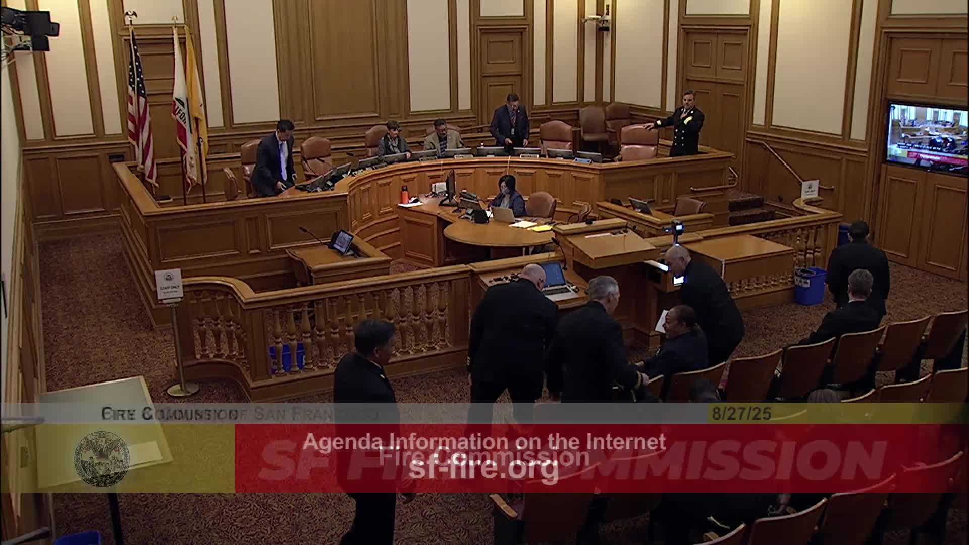 San Francisco Fire Commission Holds Regular Meeting and Acknowledges Ramaytush Ohlone Land