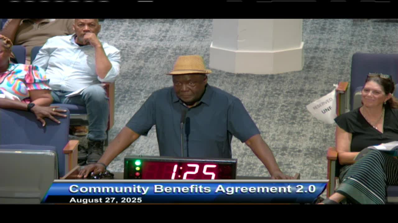 Community Leaders Advocate for East Side Revitalization and Mental Health Improvements