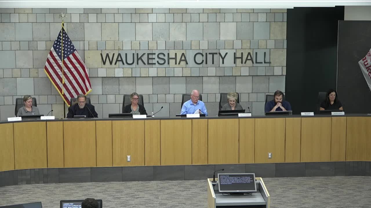 Planning Commission reviews conditional use permits for James Gunther Cigars and Cafe d'Arts