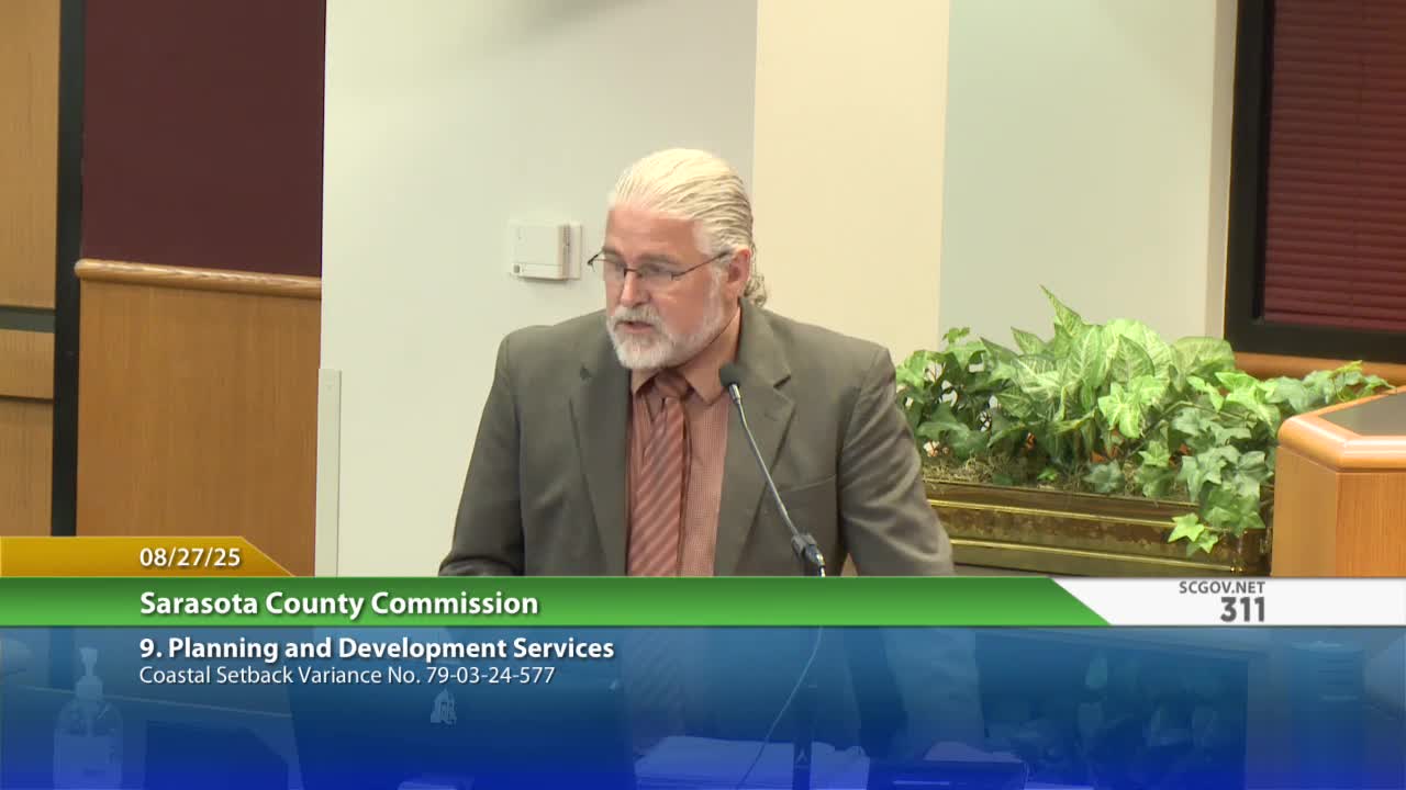 Sarasota County Board Discusses Proposed Seawall for Eroding Manasota Key Properties
