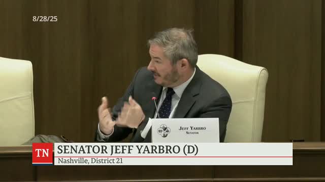 Senator Discusses Tourism Revenue Impact on Davidson and Sevier Education Funding