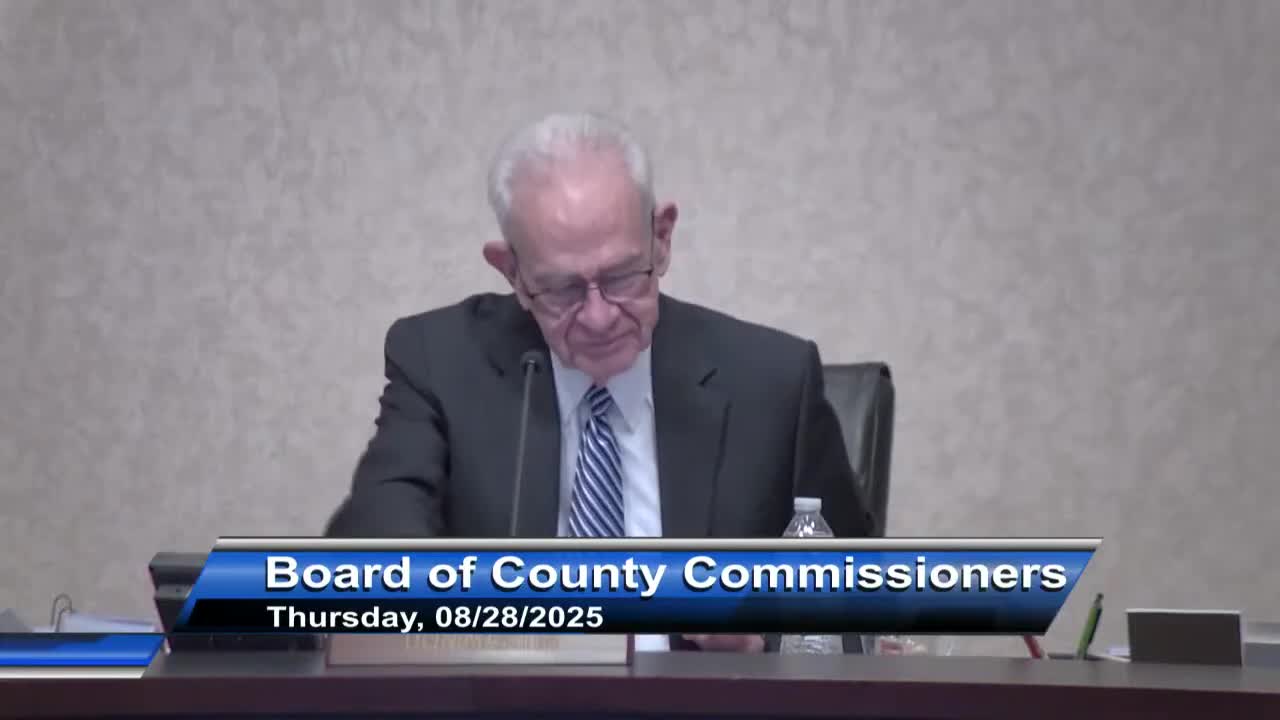 Forsyth County Commissioners Open Meeting with Invocation and Pledge of Allegiance
