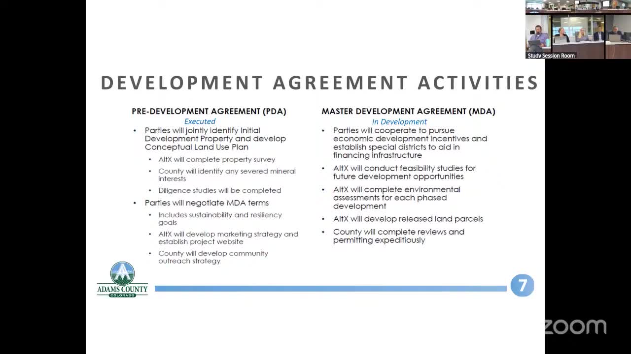County Reviews Draft Agreement With Altitude X for Airport Development Strategy