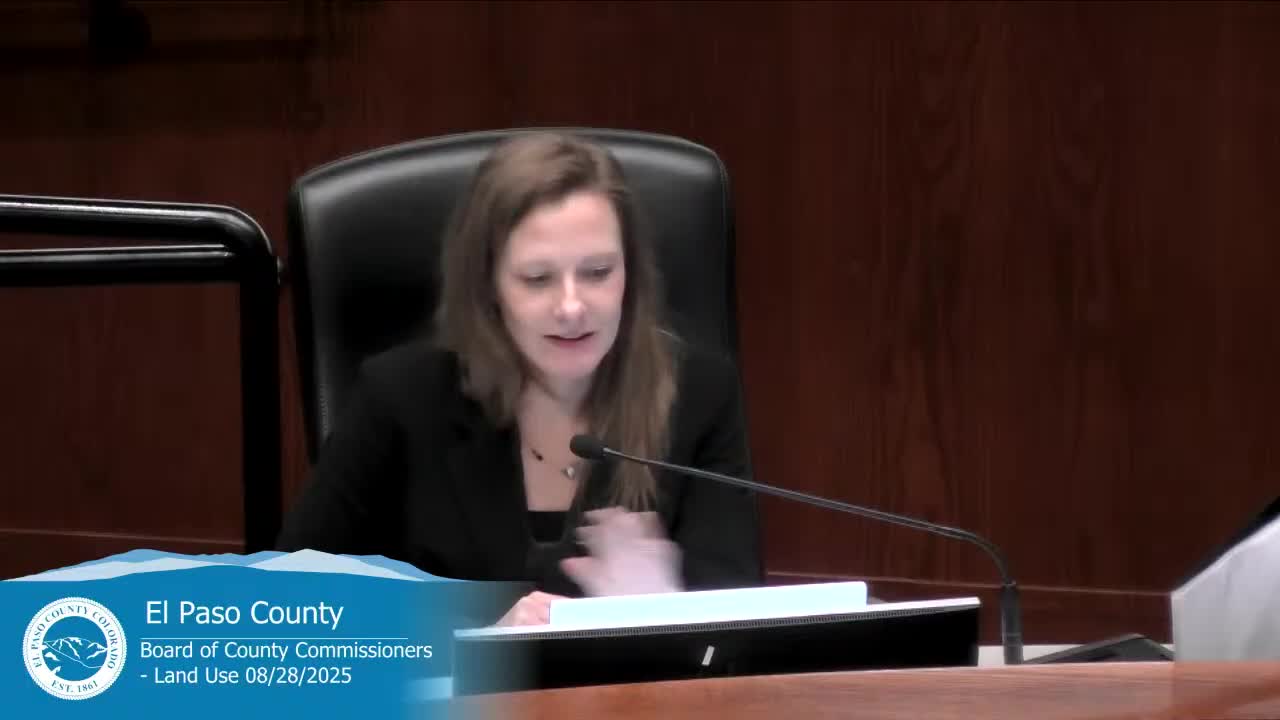 El Paso County Considers Easement Waiver for Mariah Trail Extension