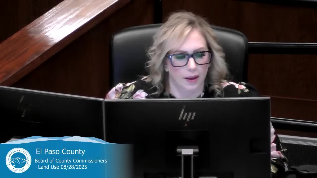 El Paso County Planning Commission Approves Mariah Trail Waiver Request