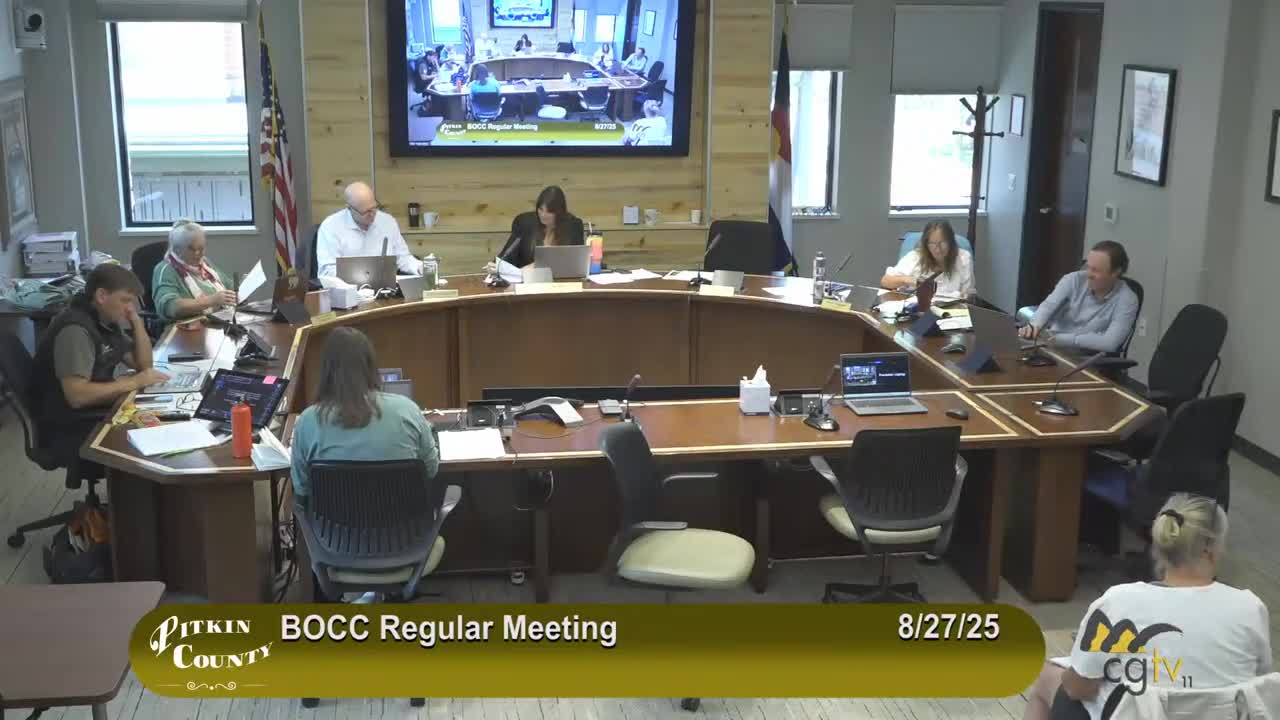 BOCC Approves Task Forces for Aspen Airport Modernization and Multimodal Connectivity
