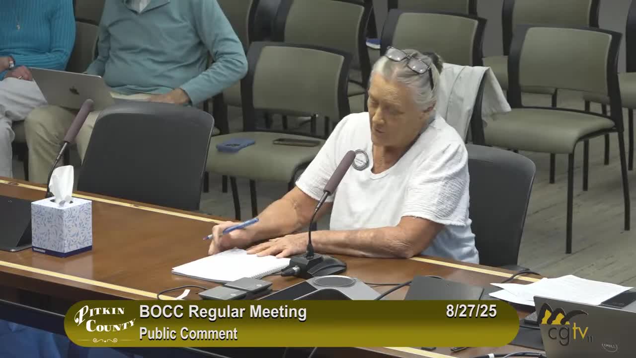 Board of County Commissioners Reviews Nasser's Senior Property Tax Exemption Appeal