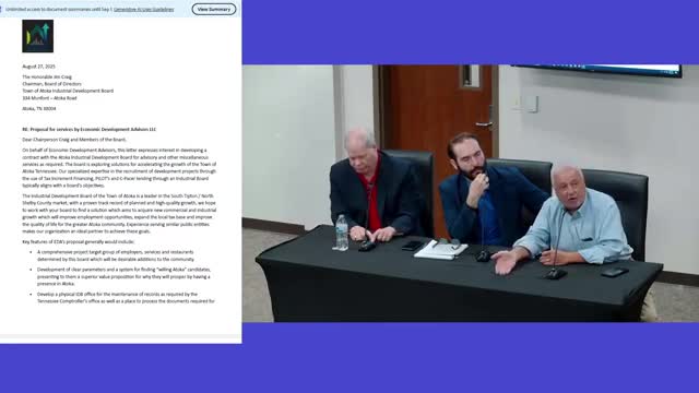 Millington IDB discusses innovative partnerships for economic development infrastructure deals