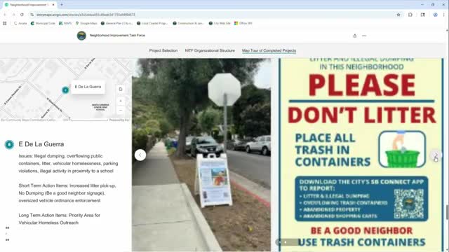 Santa Barbara Addresses Concerns on West Montecito Street with Beautification Plans