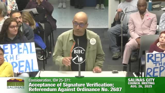 Community Calls for Engagement After Ordinance Repeal by City Council