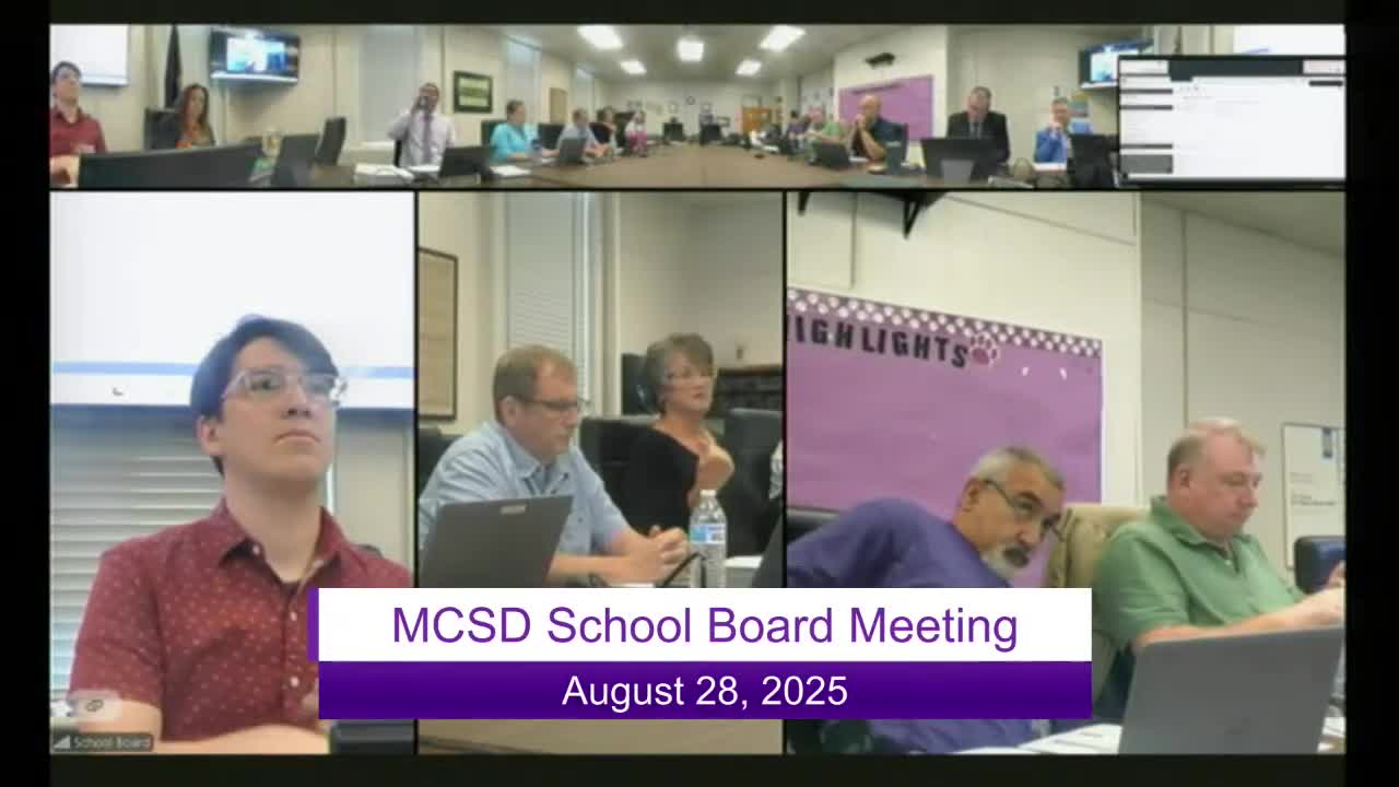 Mifflin County Board Celebrates Successful School Opening and New Facilities