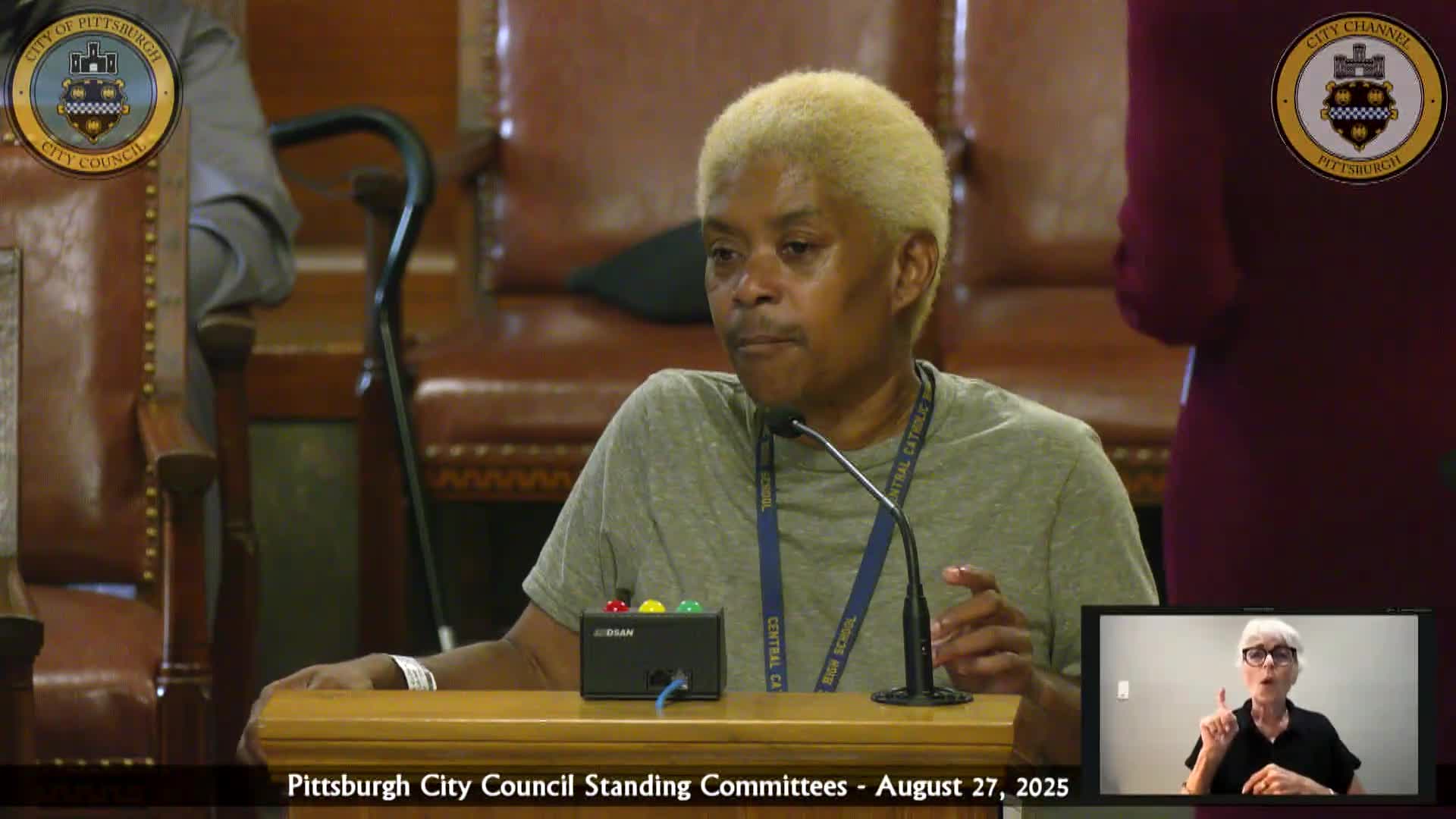 Community Member Advocates for Support Amid Personal Challenges at City Meeting