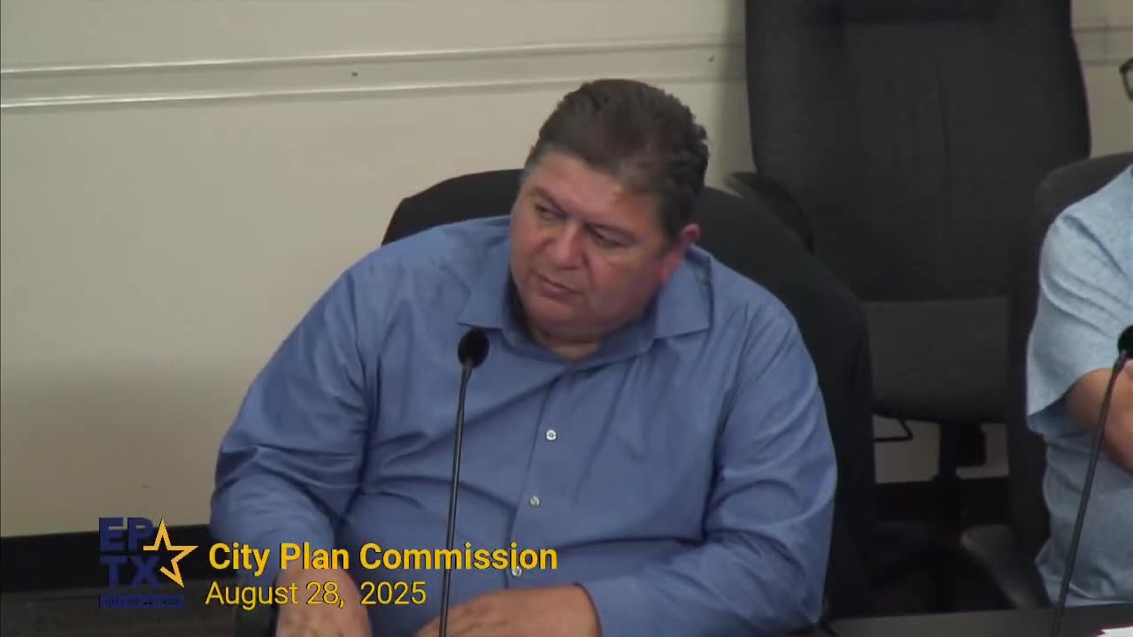 El Paso Planning Commission Approves Detailed Site Plan Amid Flooding Concerns