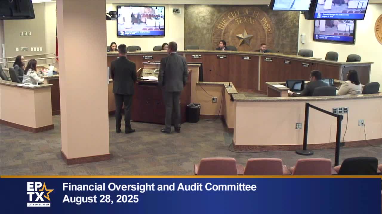 El Paso Street And Maintenance Department Begins Audit Of Permitting Processes