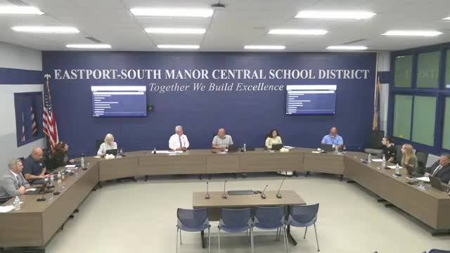 Eastport South Manor Board Welcomes Student Members and Hires New Teachers