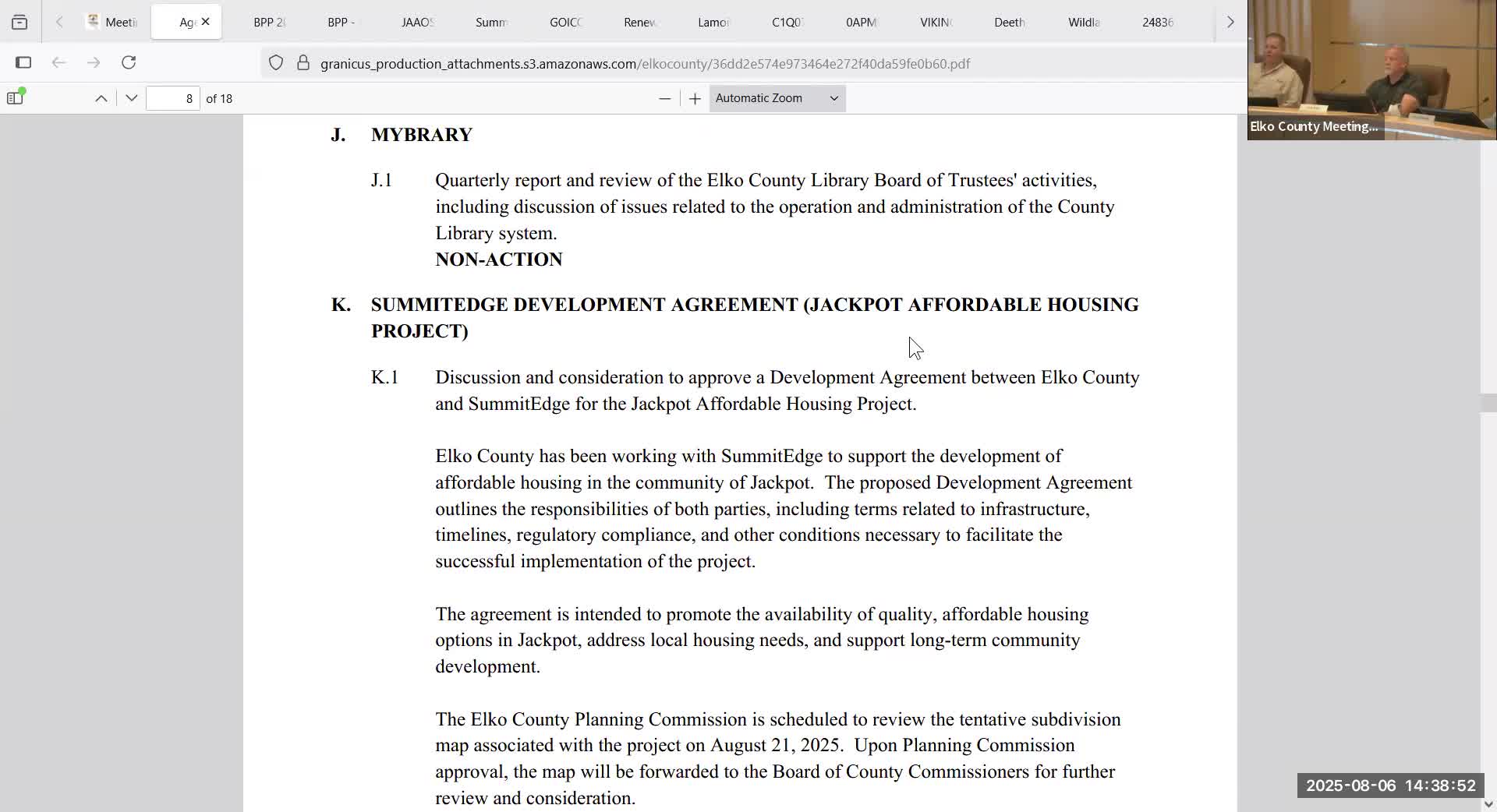 Library director reports bookmobile crash and high summer reading participation; repair funding unresolved