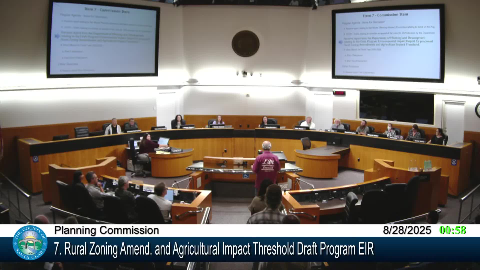 Winery Owners Urge Planning Commission to Protect Small Business Rights in Santa Clara County