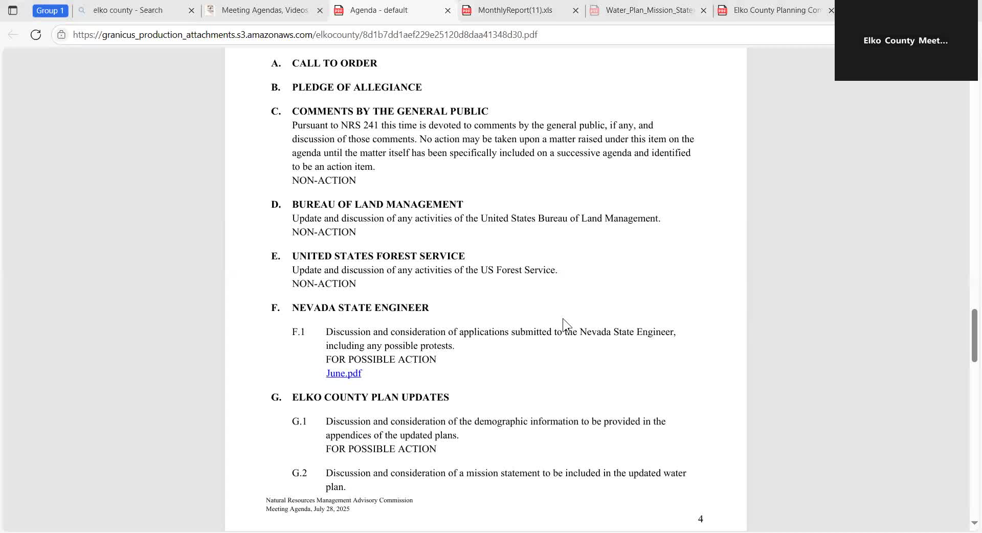 BLM reports multiple spring failures; horses in poor condition and gather requests pending