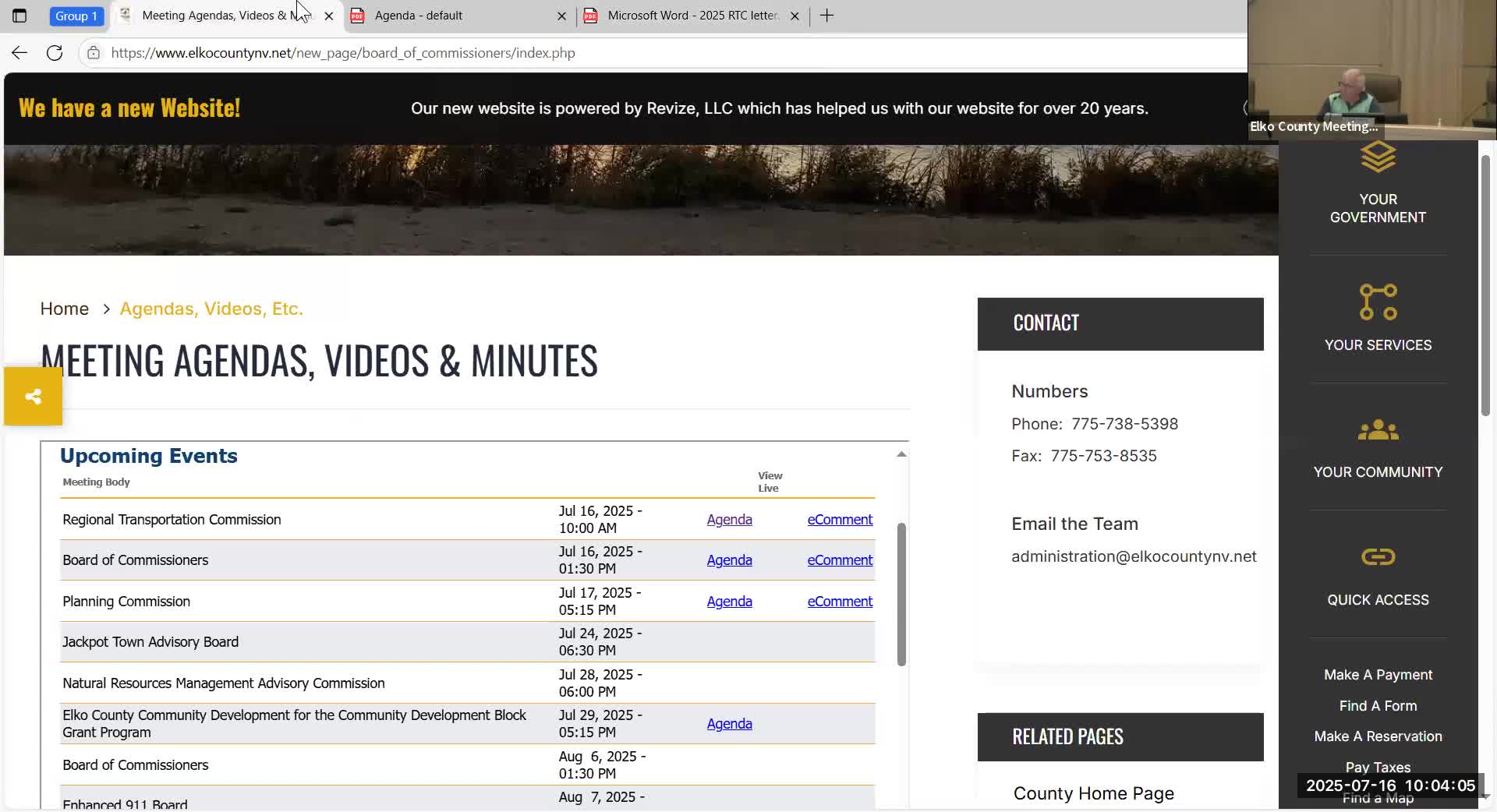 RTC reviews quarterly Street and Highway Fund report; prior-year diesel tax available for distribution