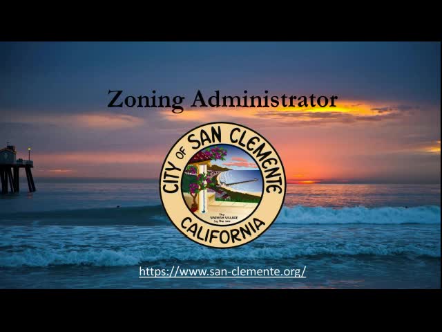 San Clemente Hosts Public Hearing on Short Term Rental Licensing and Parking Concerns