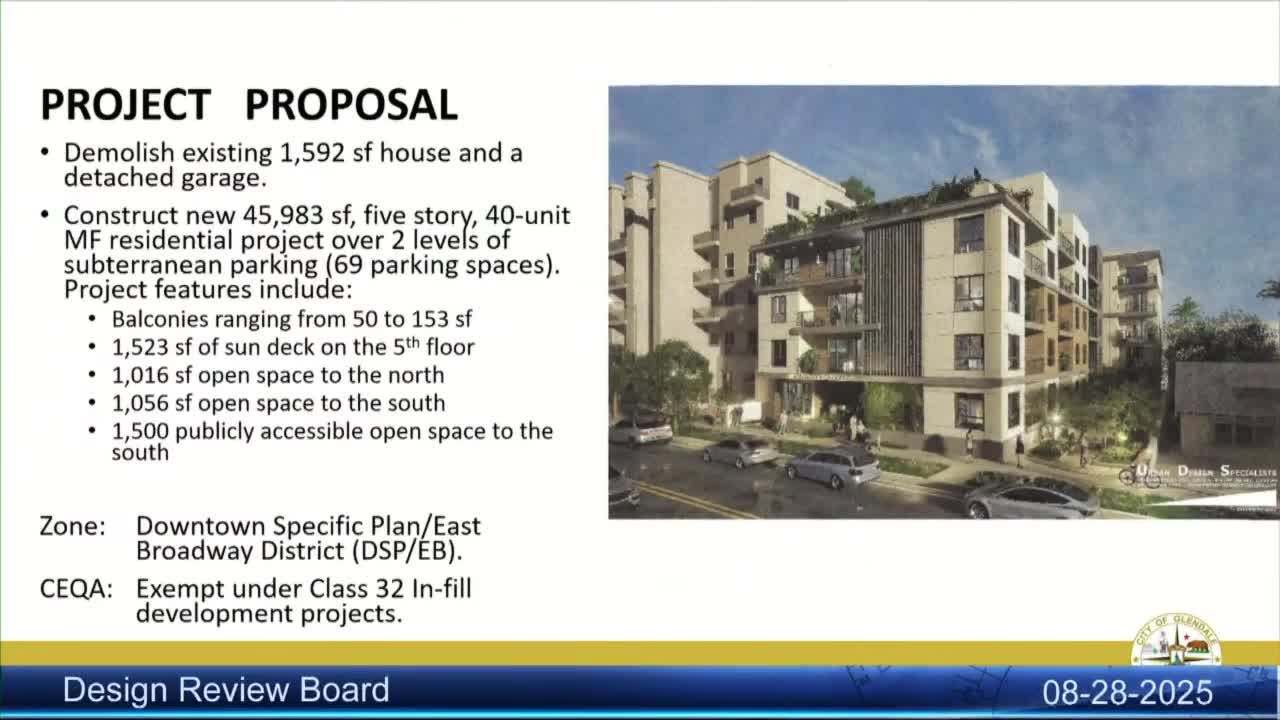 City Council Approves Glendale's 40-Unit Multifamily Residential Development Proposal