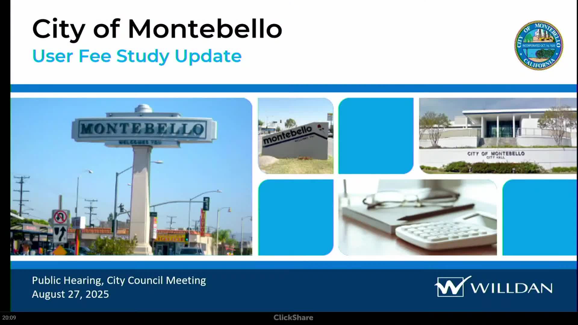 Montebello City Council Approves Incremental User Fee Schedule Update After Seven Years