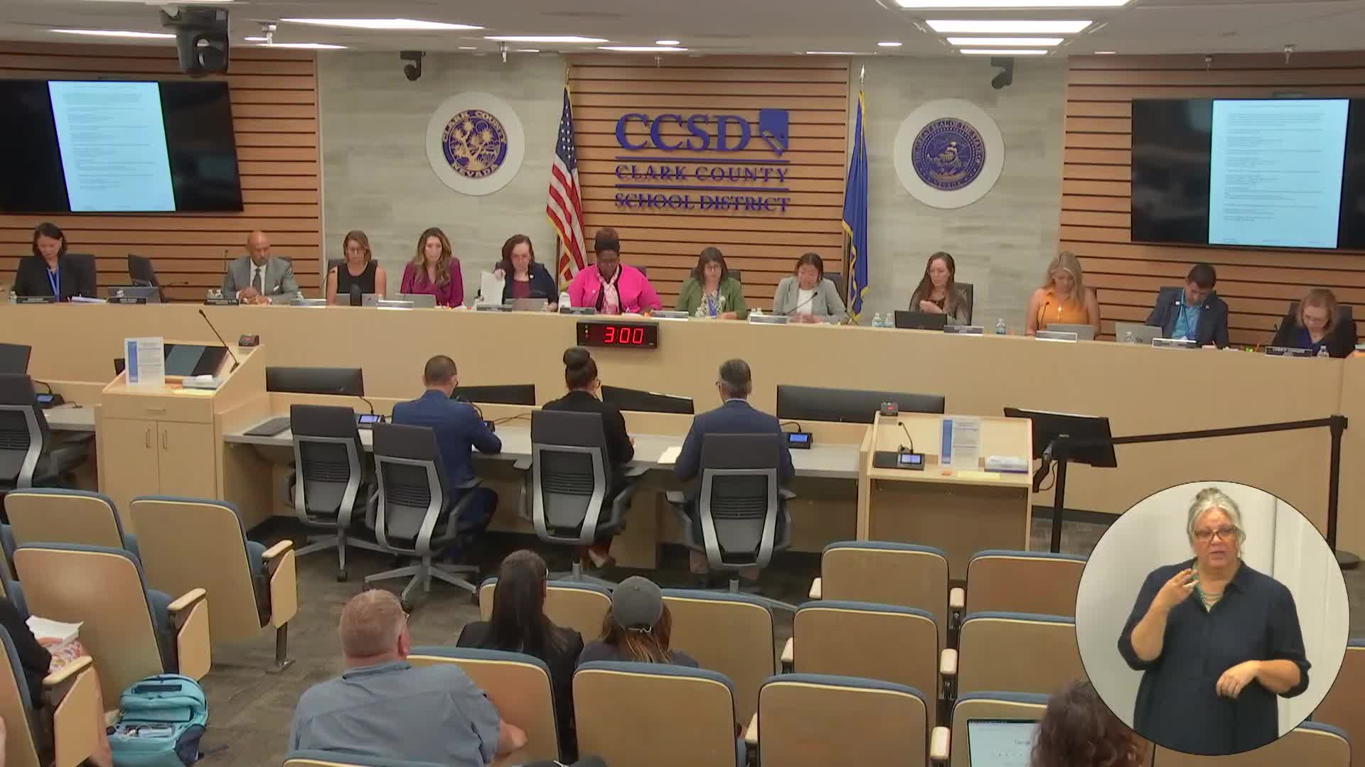 Clark County School Board Reviews Three Proposed Staff Calendars for 2026 to 2028