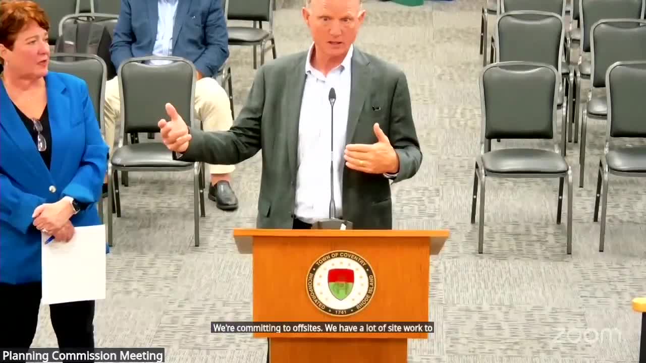 Planning Committee Discusses Affordable Housing Percentages for Coventry Center Development