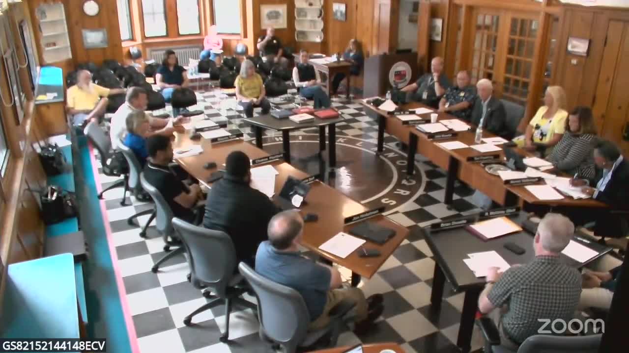 Planning Commission Reviews AI Policy While Celebrating Community Guests