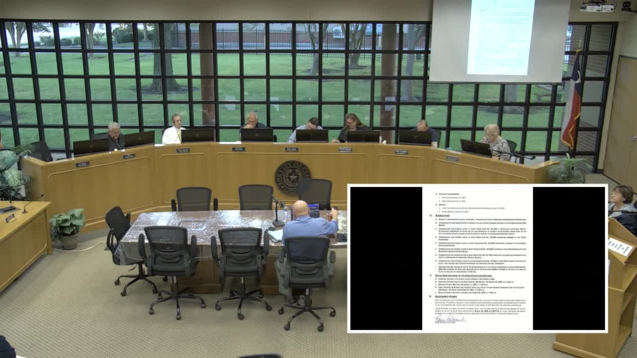 Clute City Council Approves Stratton Ridge Sportsplex for Brazoswood 2026 Bonfire