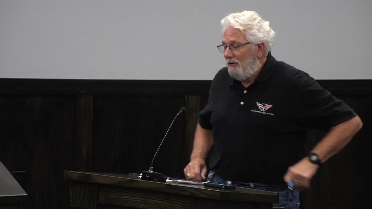 Frego Brett Hobbs addresses Idaho Falls city council on bridge, roads, and property upkeep