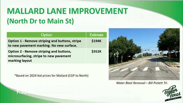 City Council Approves Mallard Lane Cycle Track Removal and Focuses on Sidewalk Projects