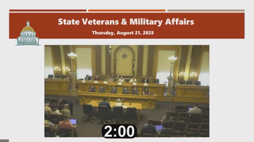 Senate State, Veterans & Military Affairs debates spending triggers, pauses family tax refunds and advances wolf funding amendment
