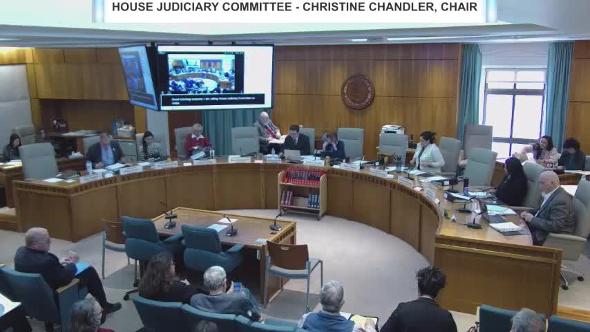 House Judiciary Committee Reviews House Bill 143 for Lobbying Transparency