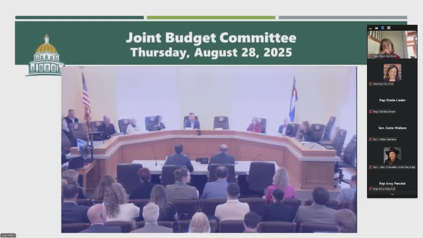 Governor Polis and Budget Committee Discuss Medicaid Provider Rate Increases Amid Cuts