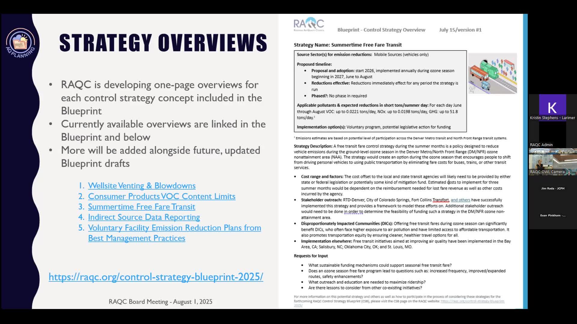RACC Board Reviews Blueprint for Indirect Emissions Reductions Ahead of October Vote