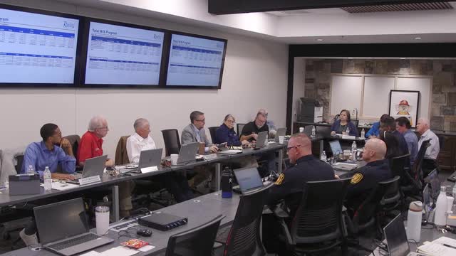 City Council Reviews $325M Infrastructure Projects and Water Usage Regulation Plans