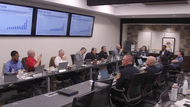 Dallas Council Discusses Senior Tax Freeze and Homestead Exemption Impacts