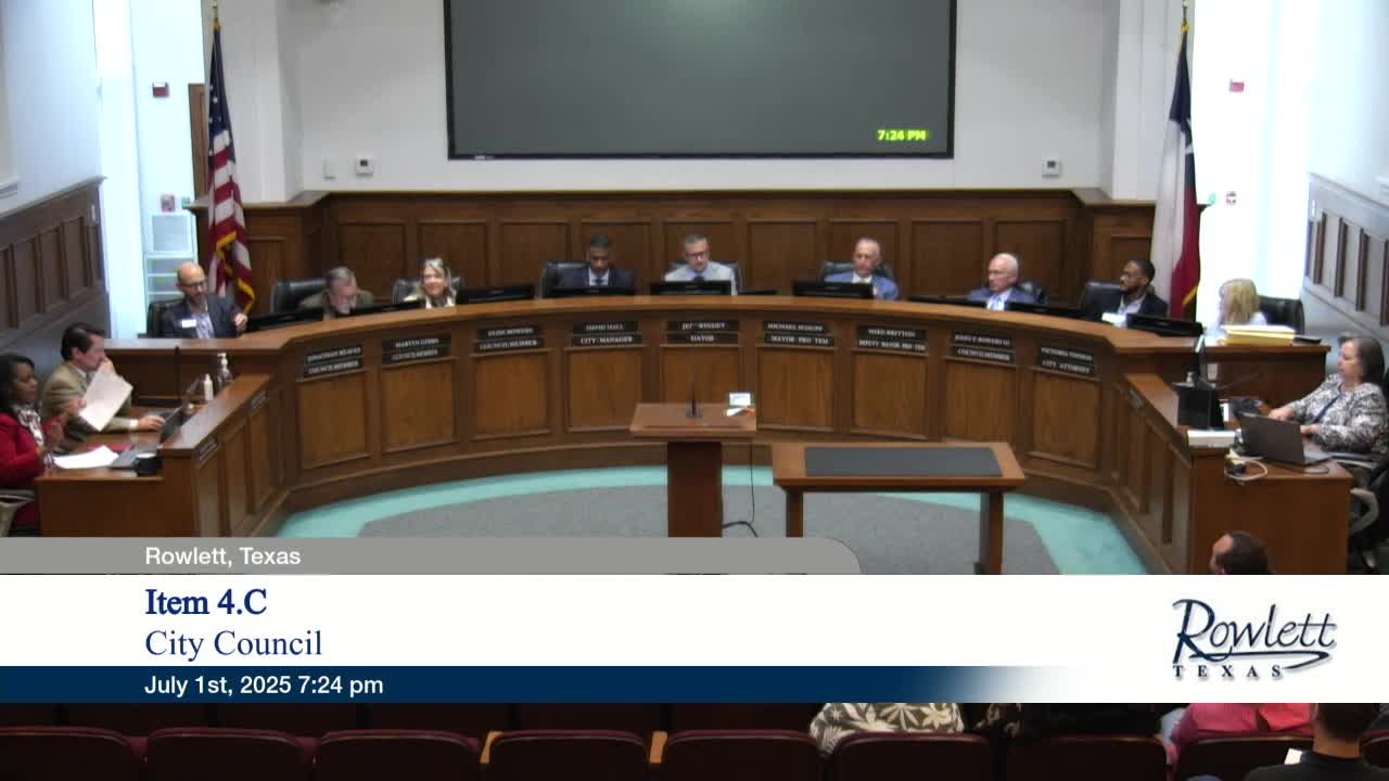 Rowlett council holds closed session on June sewer collapse after residents raise legal, safety concerns