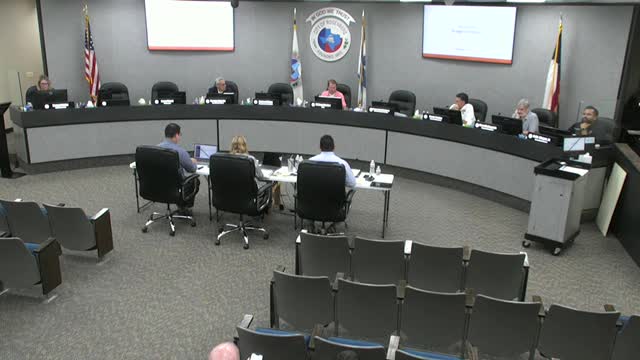 Rosenberg council reviews FY26 proposed budget, trims property tax rate and scales back hotel‑motel grants