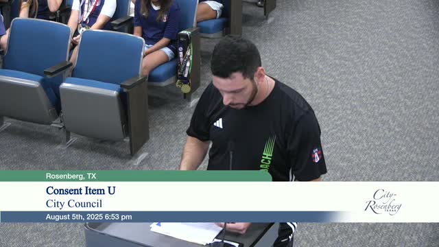 Rosenberg City Council considers agreement renewal with Rosenberg FC amid community support