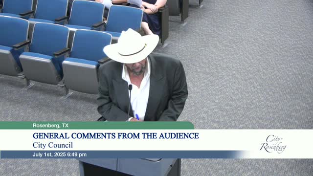 Resident urges council to study county jail use for missed traffic-court appearances; mayor schedules workshop item