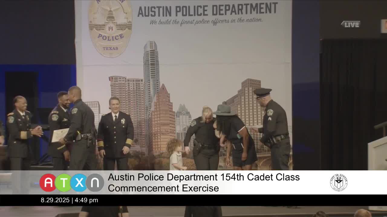 Police Cadets Celebrate Pinning Ceremony With Family Support