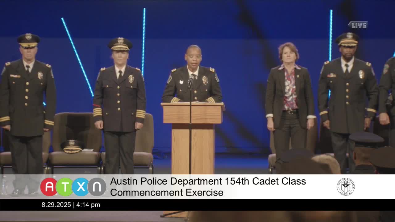 Austin Police Department Celebrates Commissioning of 35 New Officers