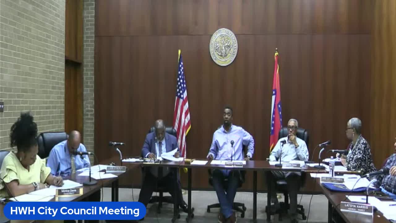 City Council Discusses New Water Well Placement and Treatment Options